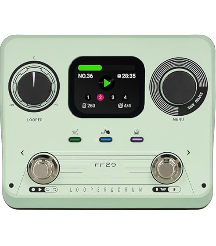 Amazon.co.jp: FLAMMA FF20 ルーパーペダルドラムマシン ドラム